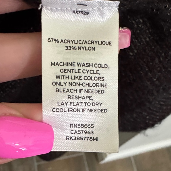 Shimera Black Women's Long Cardigan - Picture 9 of 9